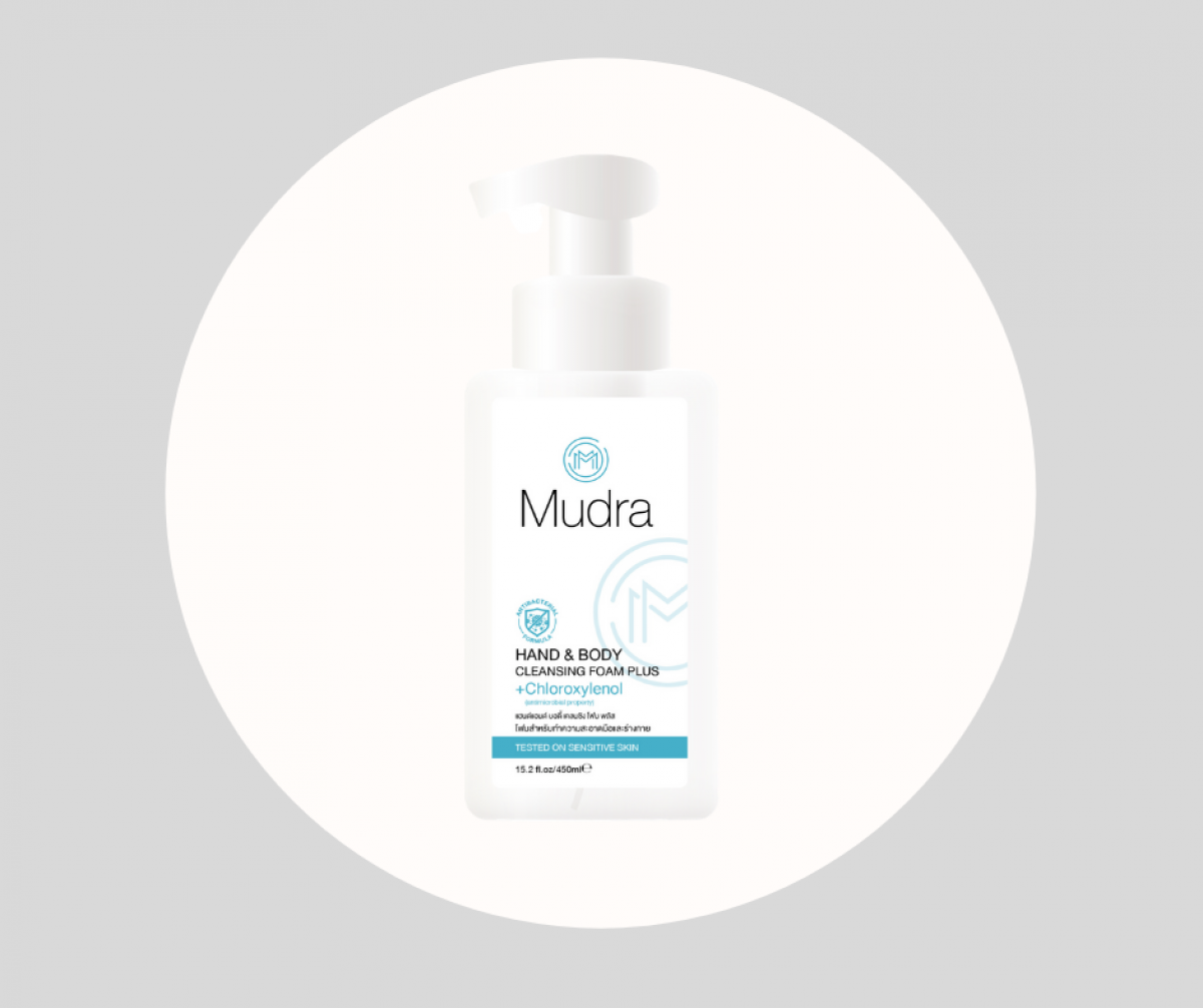 Mudra Hand & Body Cleansing Foam Plus (CHLOROXYLENOL 0.2%)